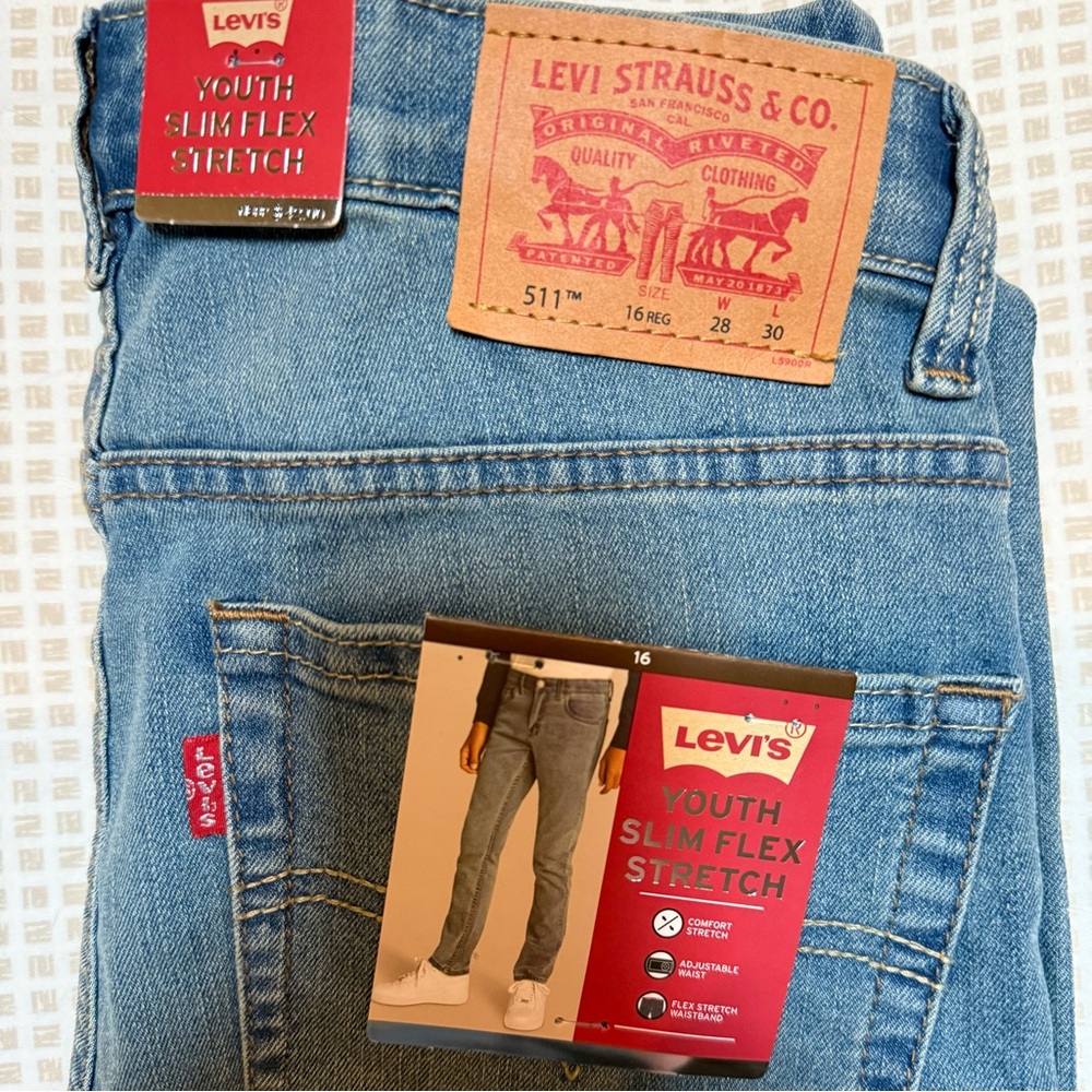 Levi's Boys 511 Size 16
